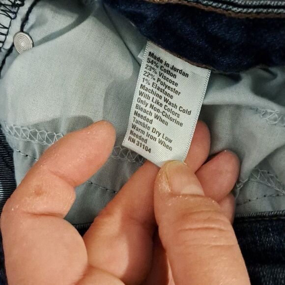 New Directions Women's Curvy Boot Blue Jeans size 10 - Picture 4 of 6